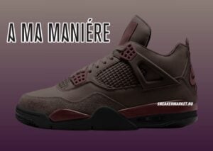 A Ma Maniere x Air Jordan 4 “Dark Mocha” Releases Holiday 2025
