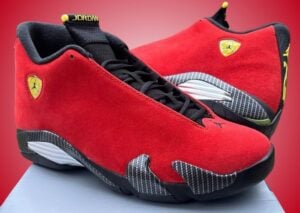 Air Jordan 14 Ferrari 2025 IF5015-600 First Look
