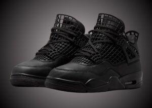 Air Jordan 4 NET “Black” Releases February 2025