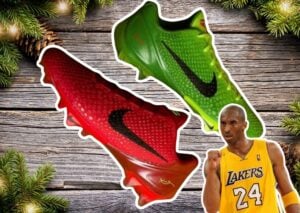 Nike Kobe 6 Vapor Edge SE “Grinch Mismatch” Cleats Releases December 2024