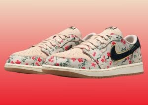 Rui Hachimura x Air Jordan 1 Low OG “Cranes” (Oatmeal) Releases January 2025