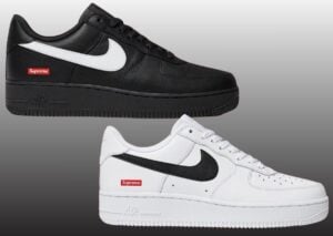 Supreme x Nike Air Force 1 Low Pack Releases Fall 2025
