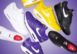 Supreme x Nike Air Max 1 Collection Releases March 2025