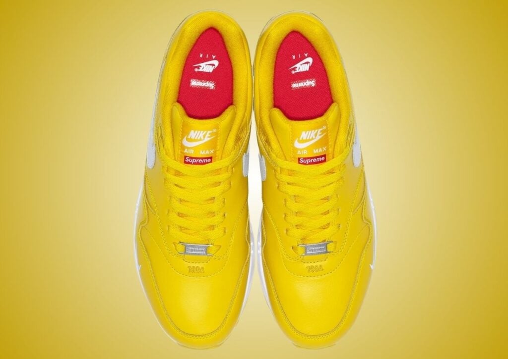 Supreme Nike Air Max 1 Speed Yellow HF8813-700