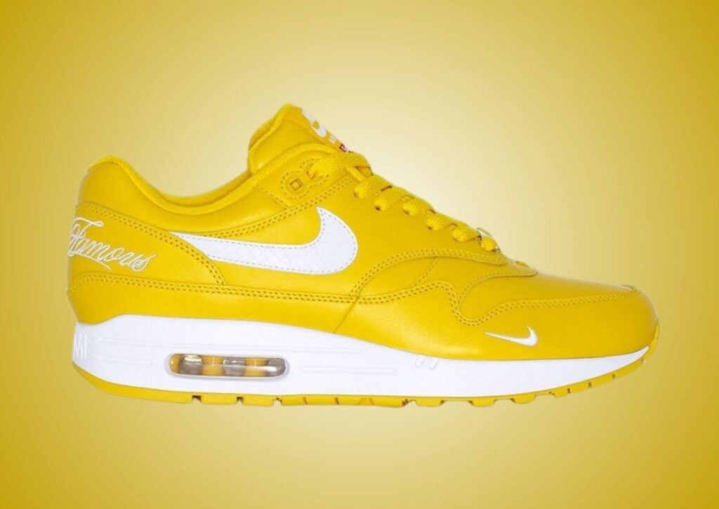 Supreme Nike Air Max 1 Speed Yellow HF8813-700