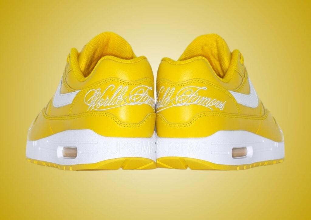 Supreme Nike Air Max 1 Speed Yellow HF8813-700