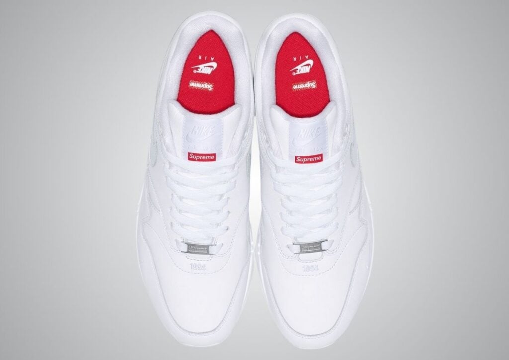 Supreme Nike Air Max 1 White HF8813-100
