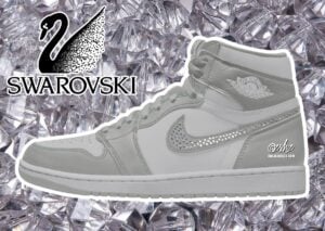 Swarovski Air Jordan 1 High OG HF6248-002 2025